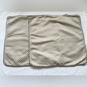 Austin Horn Classics Pillow Cases Made In USA Decorative Pillows Gold Silver